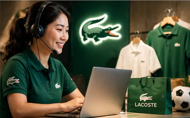 Tugasan popular khidmat pelanggan Lacoste